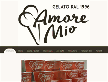 Tablet Screenshot of amoremio.ch